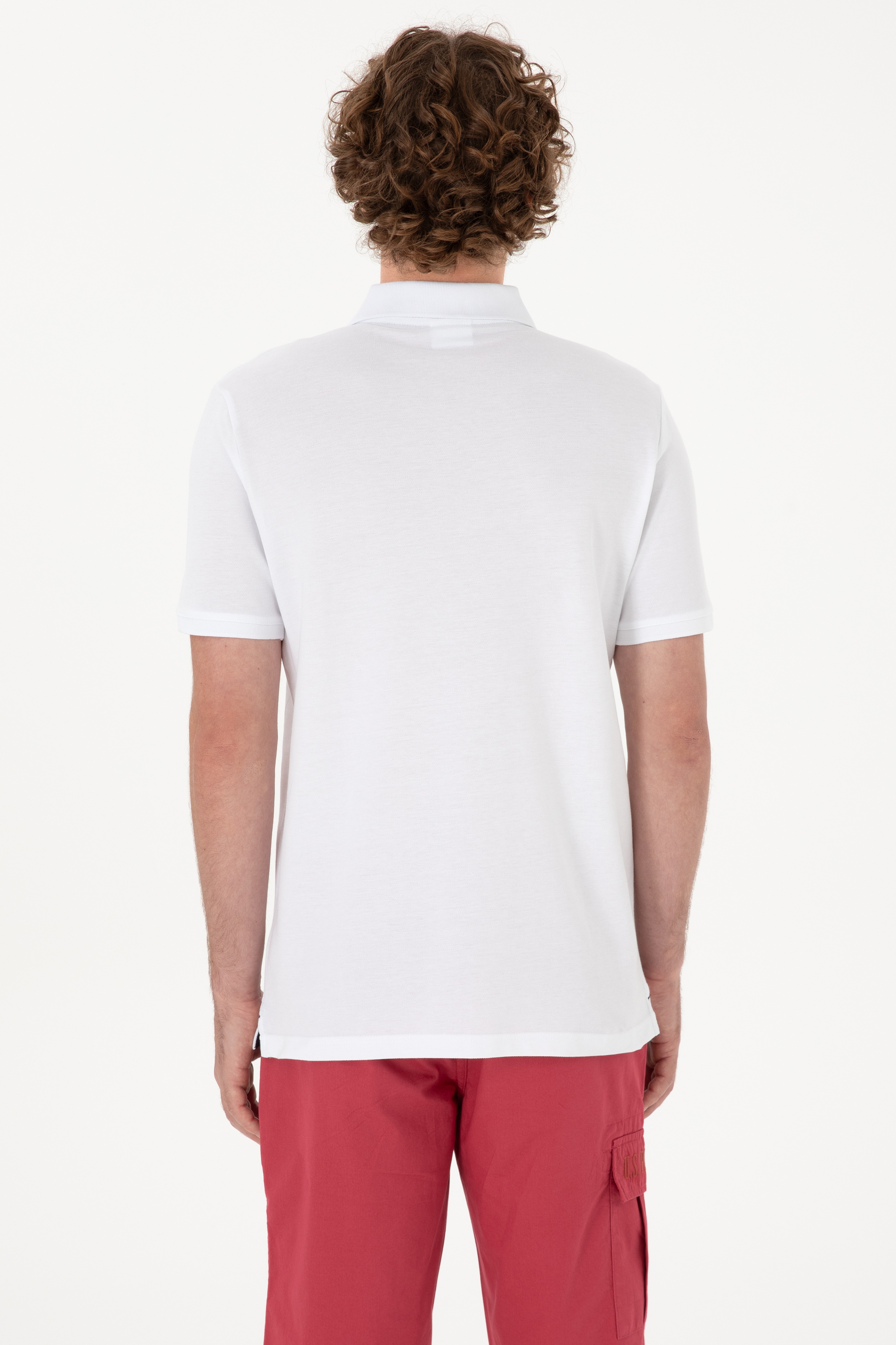 Erkek Regular Fit Polo Yaka Lacivert Tişört