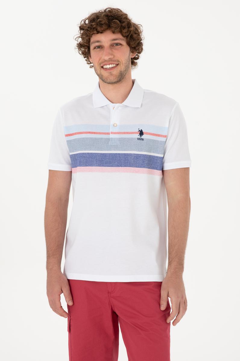 Erkek Regular Fit Polo Yaka Lacivert Tişört