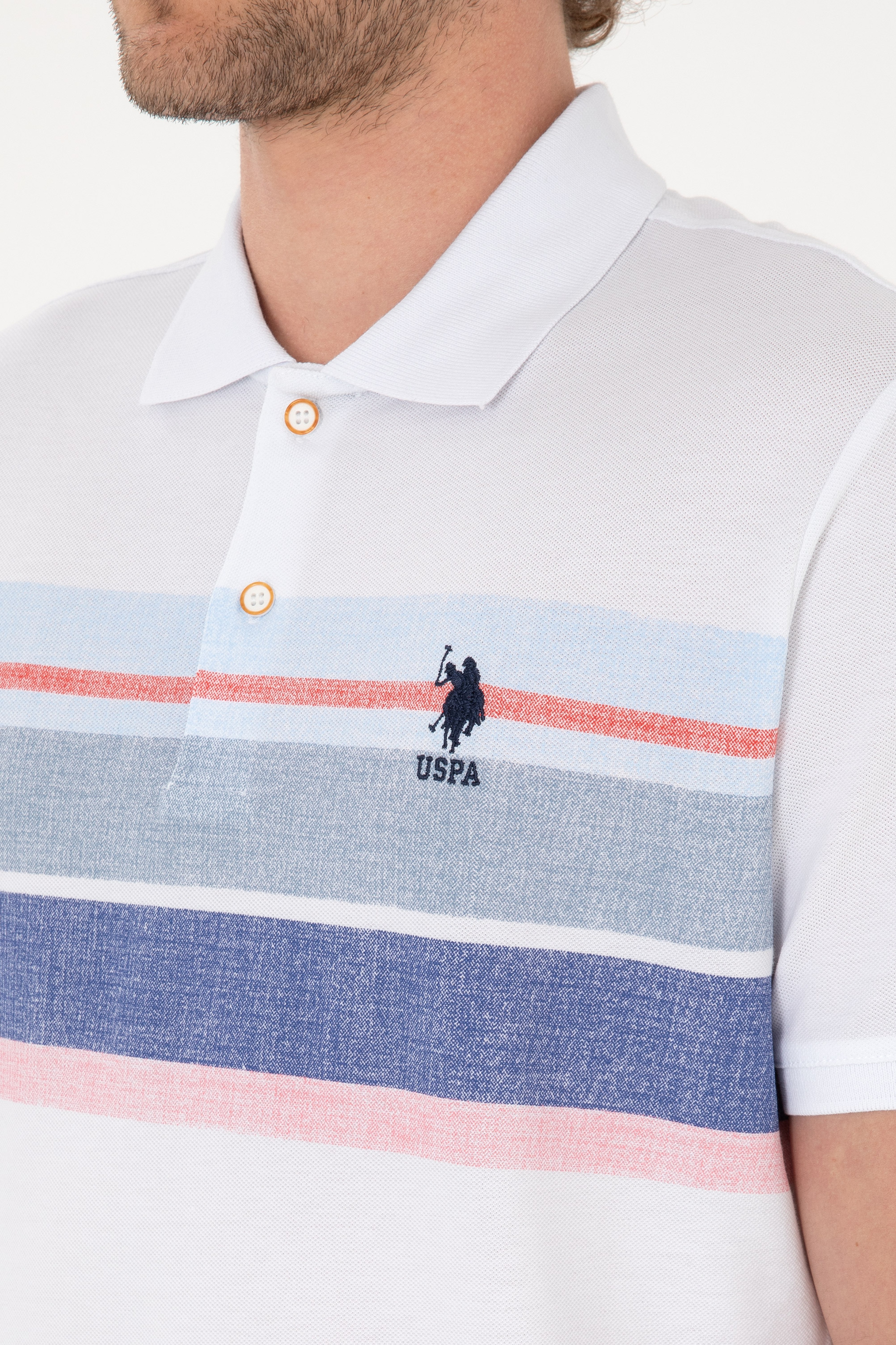 Erkek Regular Fit Polo Yaka Lacivert Tişört