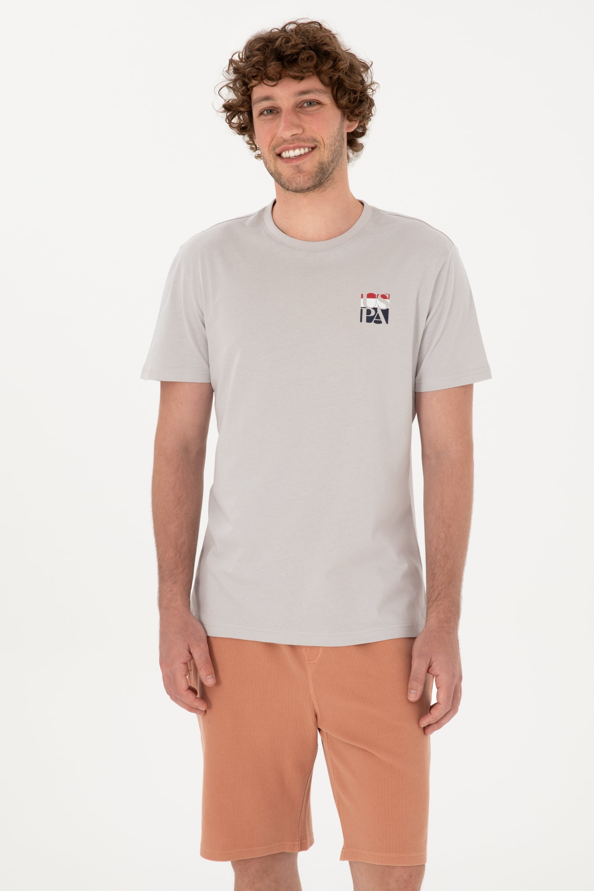 تی شرت یقه گرد رگولار یقه گرد مردانه یو اس پولو | U.S. Polo Assn. - تصویر 3