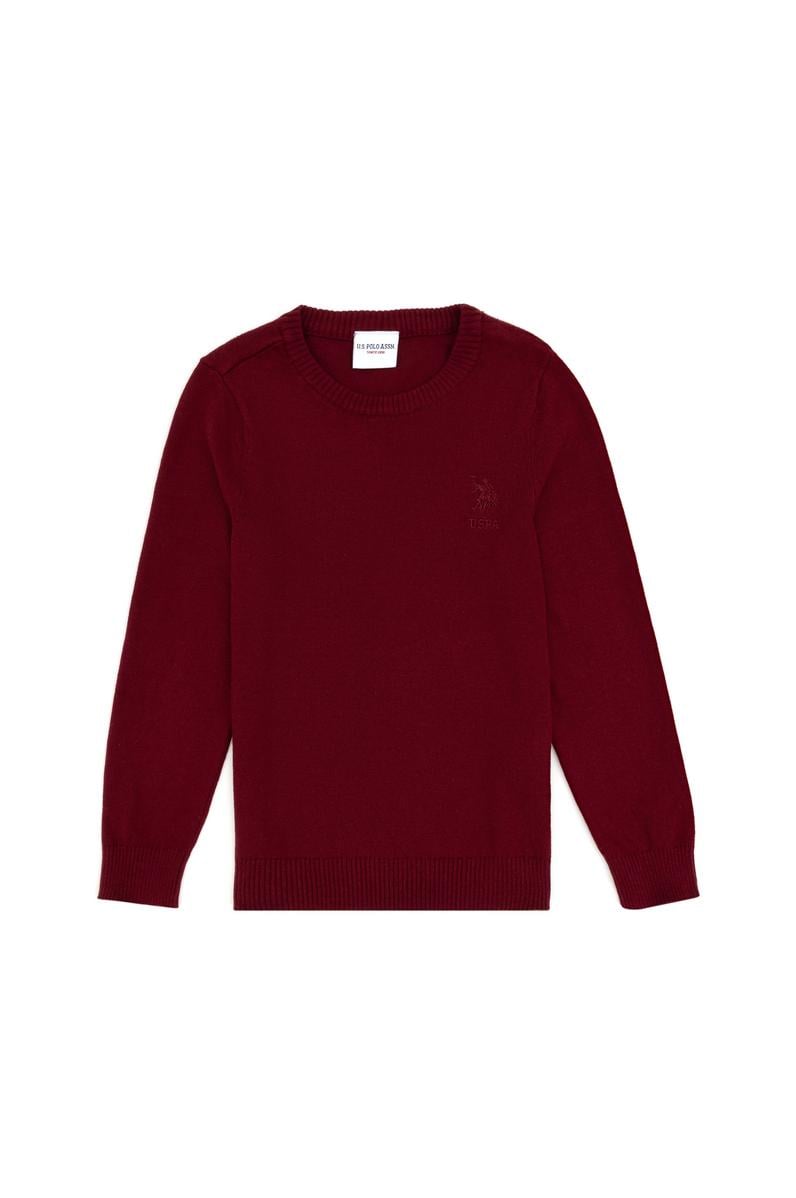 Erkek Çocuk Kırmızı Kazak