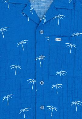 Erkek Çocuk Turkuaz Kısa Kollu Gömlek - 50306582019