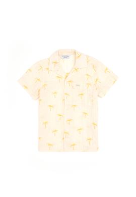 Erkek Çocuk Sarı Kısa Kollu Gömlek - 50306582004