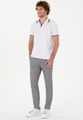 Erkek Gri Kanvas Pantolon - 50299990332