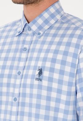 Erkek Mavi Uzun Kollu Gömlek - 50264391007