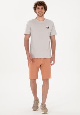 Erkek Pudra Örme Şort - 50263501055