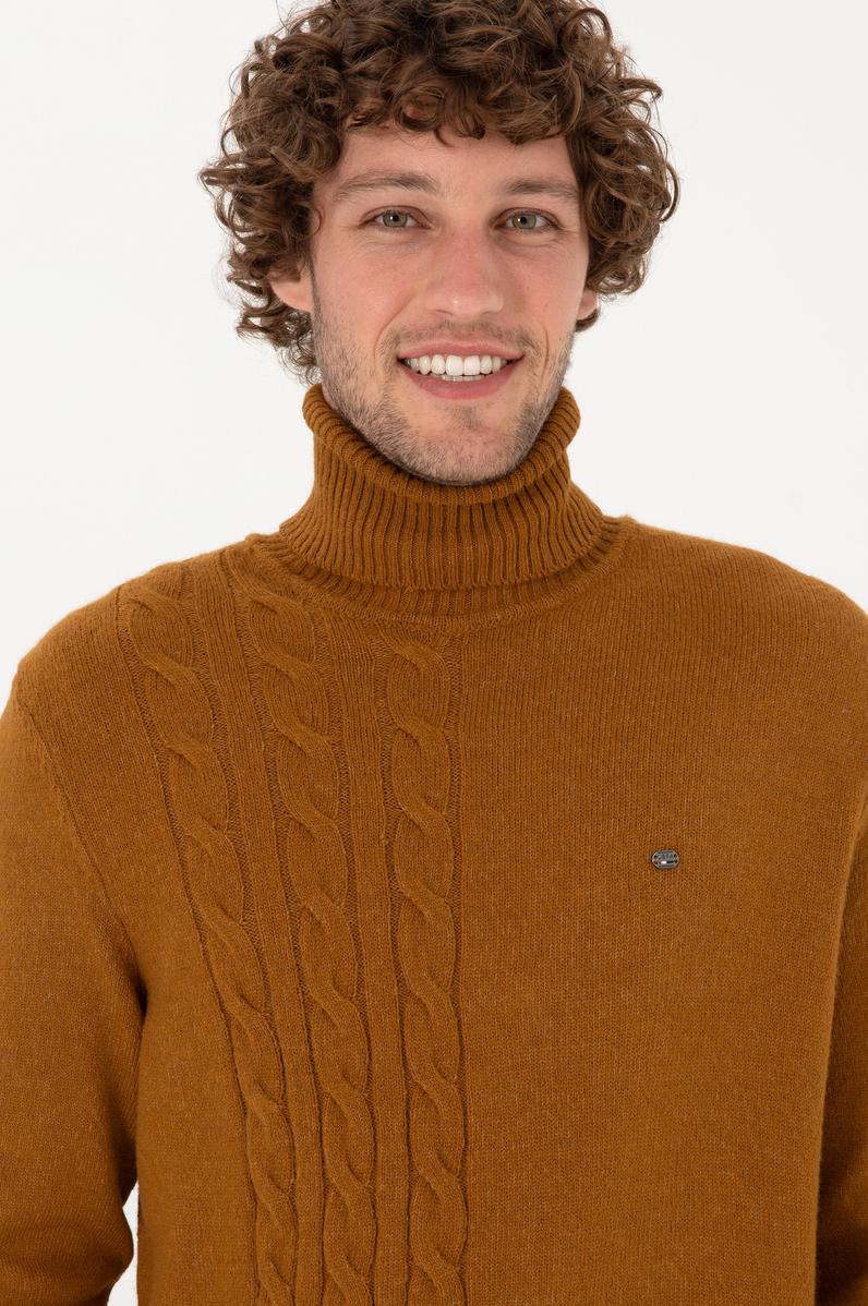 Erkek Coconut Boğazlı Kazak