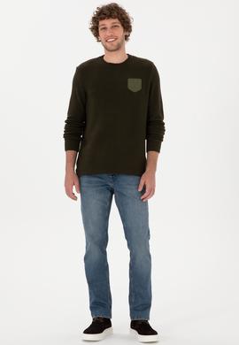 Erkek Haki Kazak - 50270998010