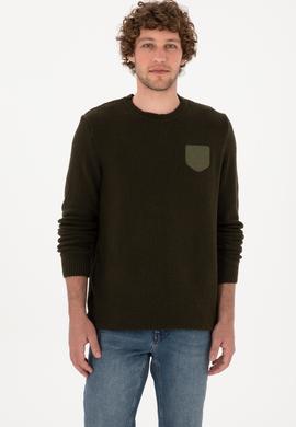 Erkek Haki Kazak - 50270998010