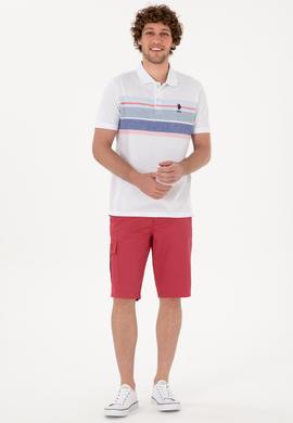 Erkek Vişne Dokuma Şort - 50300418051