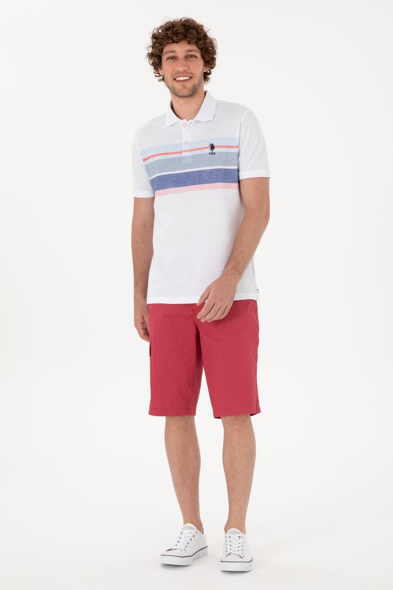 Erkek Vişne Dokuma Şort - 50300418051