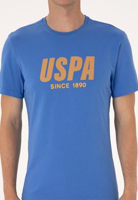 Erkek Regular Fit Bisiklet Yaka İndigo Tişört - 50306966059