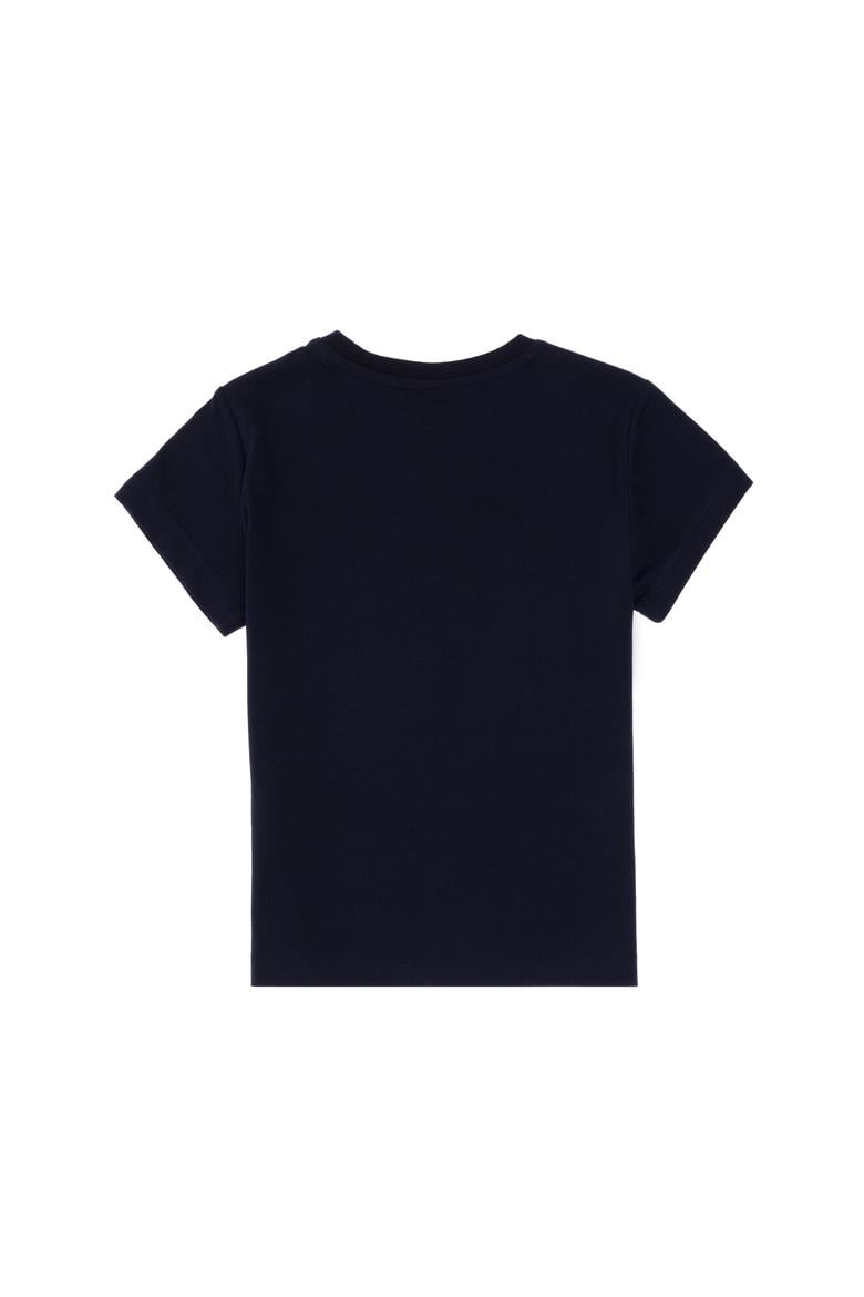 Erkek Çocuk Bisiklet Yaka Lacivert Tişört - 50307267024
