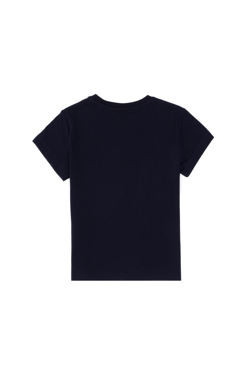 Erkek Çocuk Bisiklet Yaka Lacivert Tişört