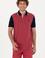 Erkek Regular Fit Polo Yaka Vişne Tişört