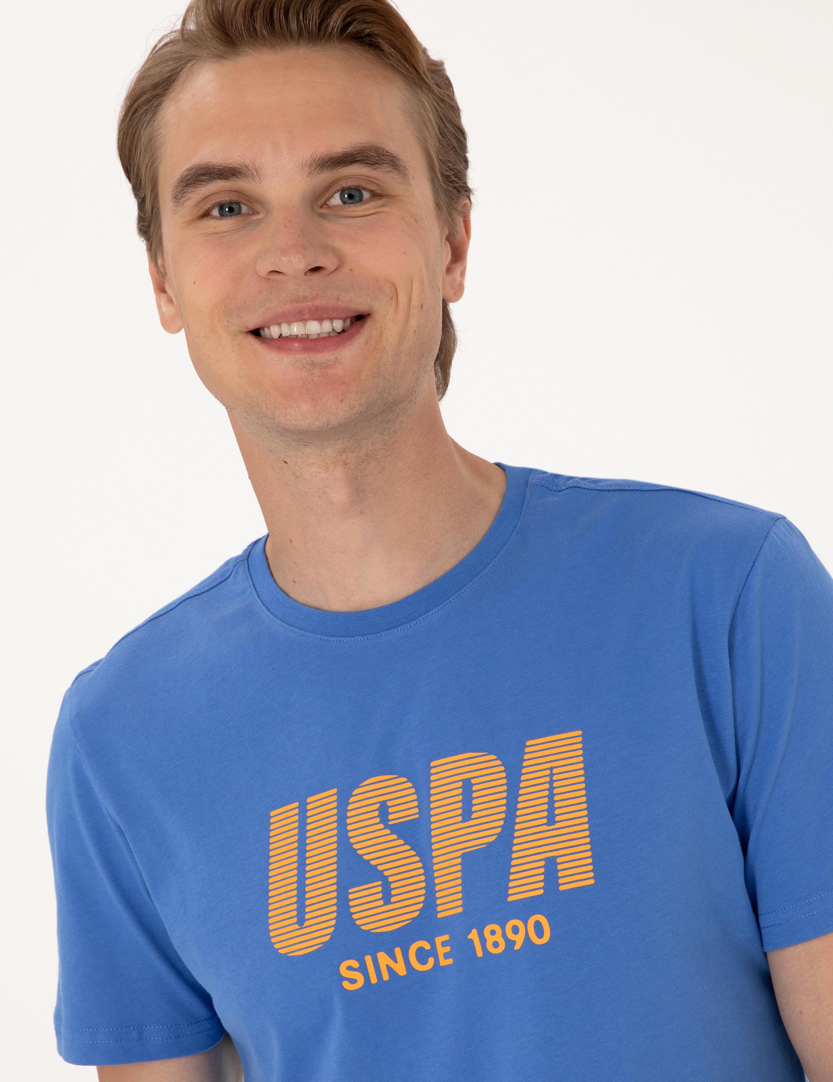 تی شرت یقه گرد رگولار یقه گرد مردانه یو اس پولو | U.S. Polo Assn. - تصویر 2
