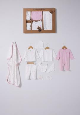 Kız Bebek Beyaz Hastane Çıkışı 10'lu Set - 50322820001