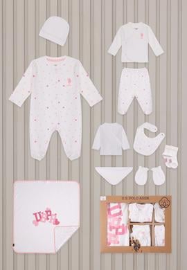 Kız Bebek Beyaz Hastane Çıkışı 10'lu Set - 50322795001