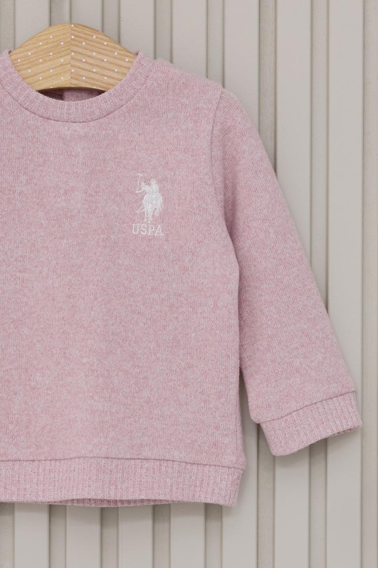 Kız Bebek Toz Pembe Pijama Takımı - 50322814005