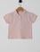 Kız Bebek Toz Pembe Polo Yaka Tişört