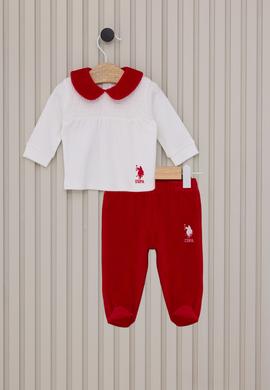 Kız Bebek Kırmızı Pijama Takımı - 50322813001