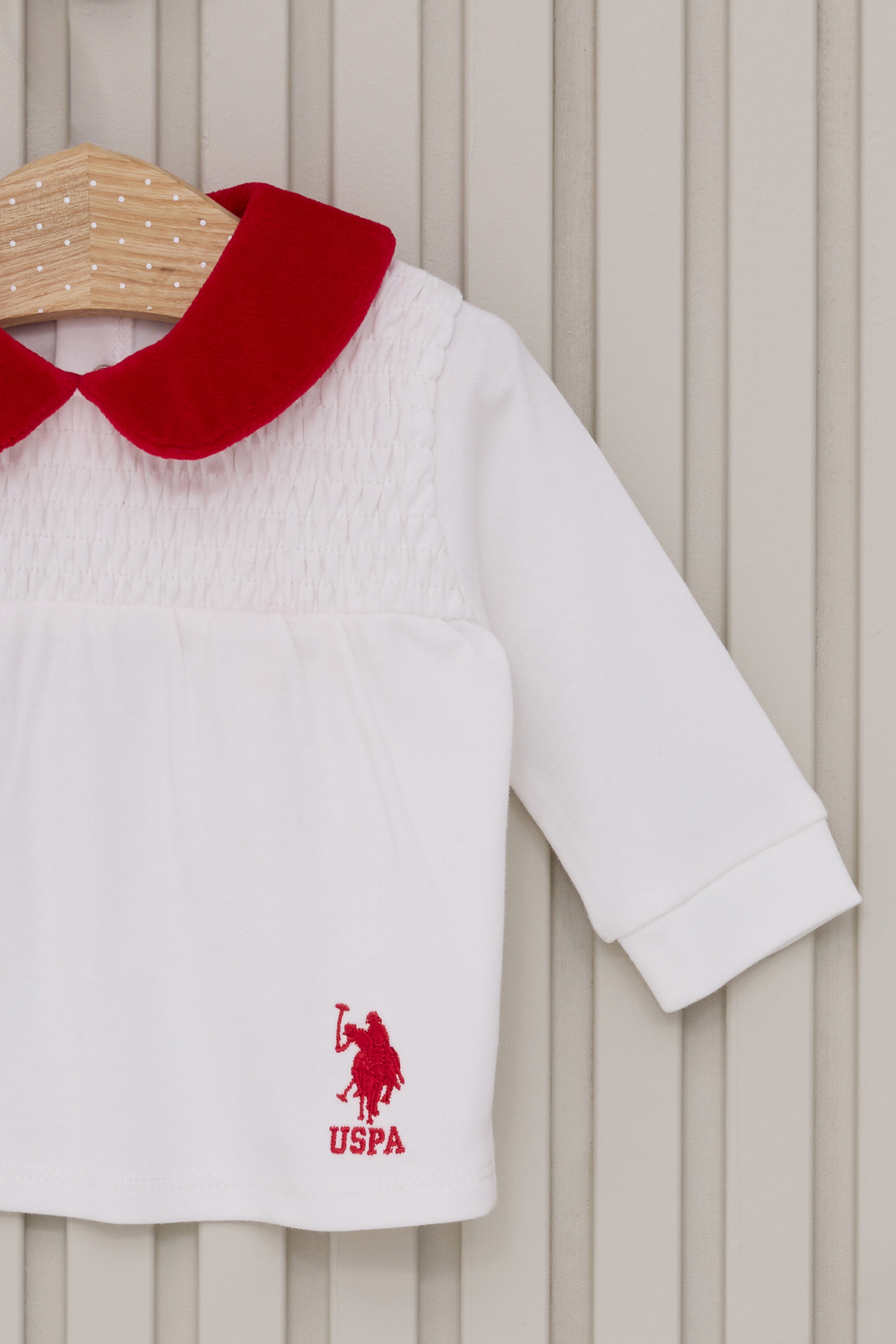 Kız Bebek Kırmızı Pijama Takımı