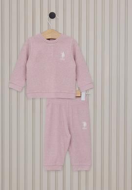 Kız Bebek Toz Pembe Pijama Takımı - 50322814005