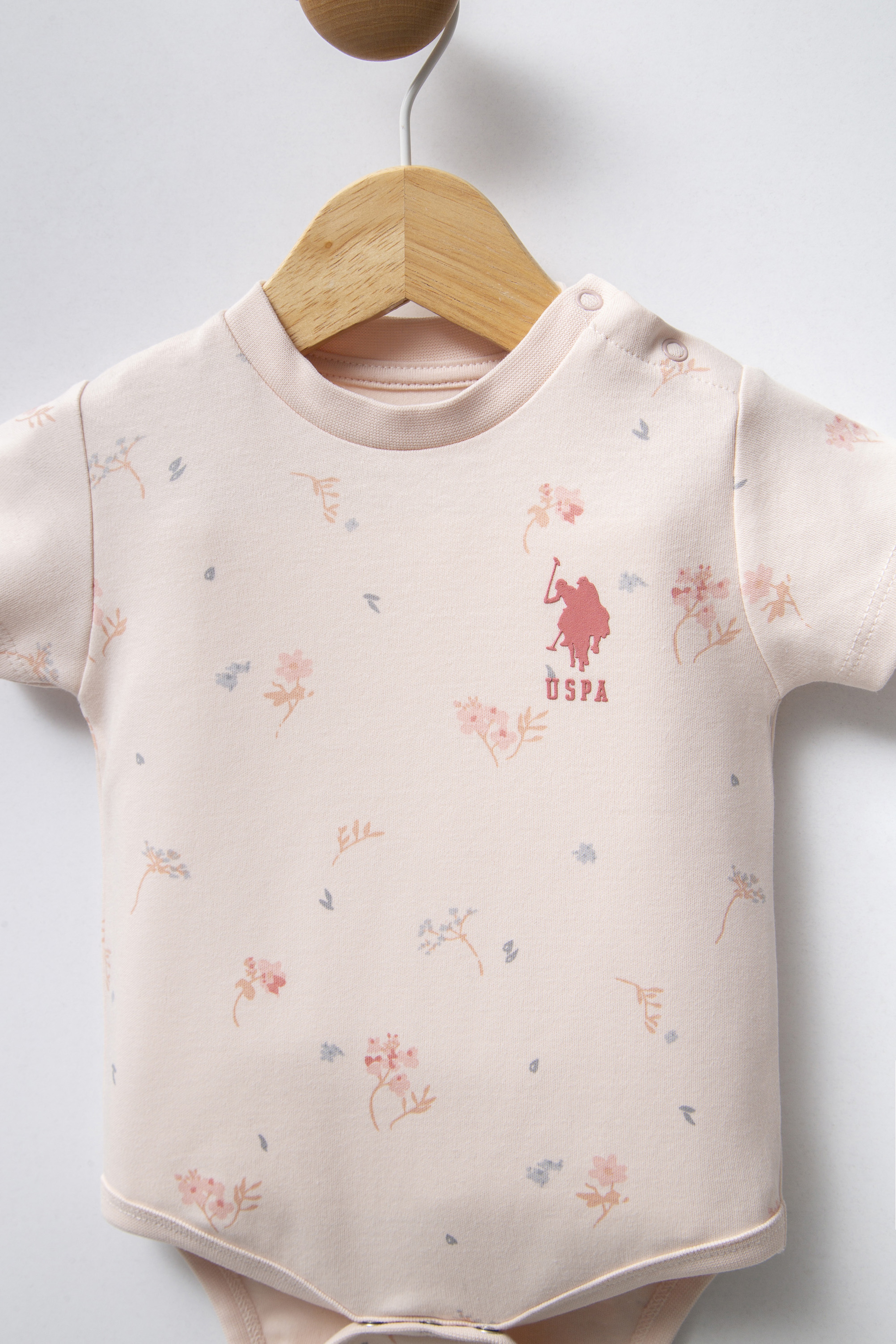 Kız Bebek %100 Pamuk Çıtçıtlı 3'lü Zıbın Body - Image 4