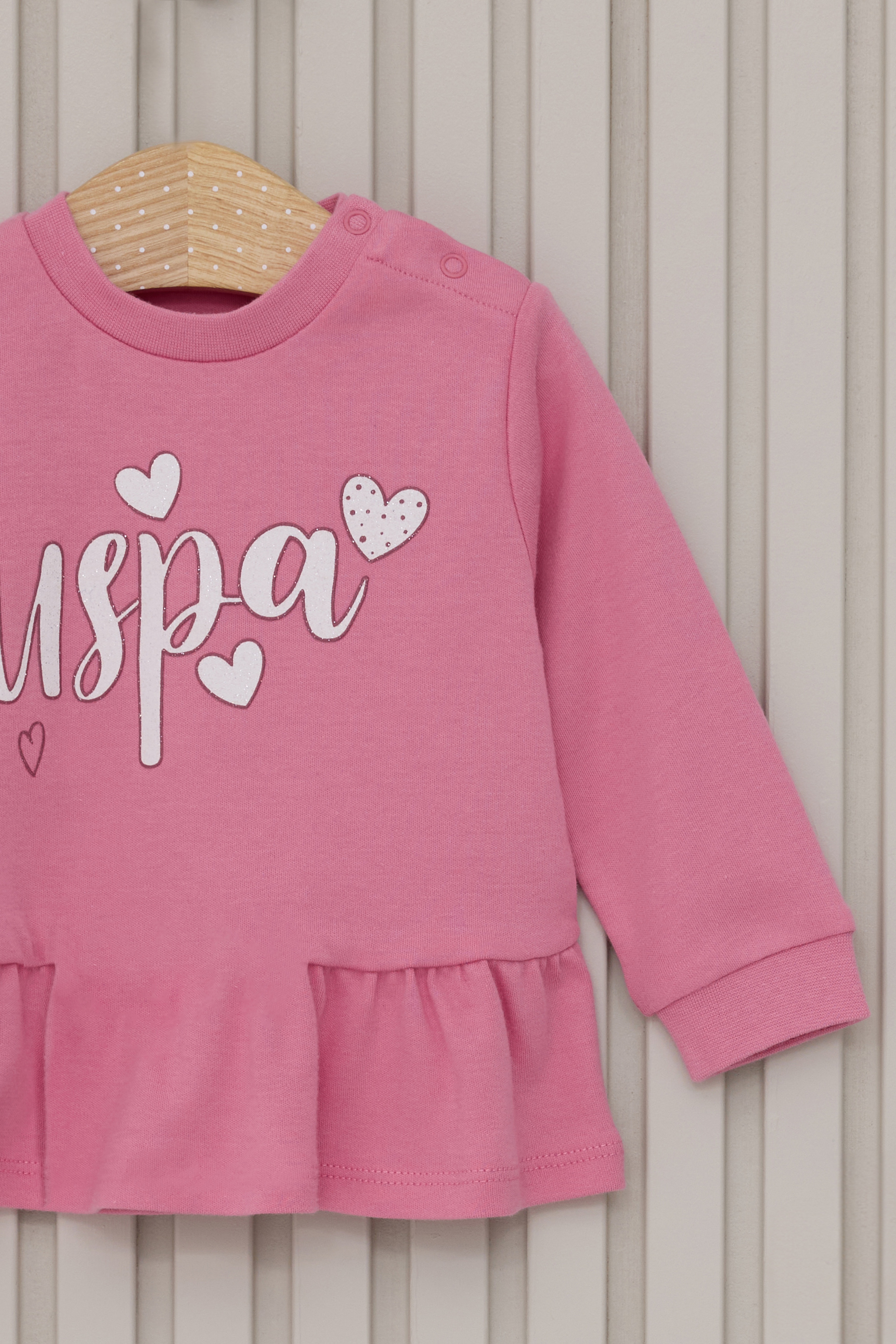 Kız Bebek Pembe Pijama Takımı - Image 3