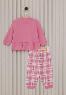 Kız Bebek Pembe Pijama Takımı - 50322808004