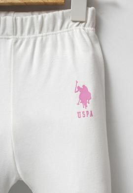 Kız Bebek Beyaz Pijama Takımı 3'lü Set - 50322842002