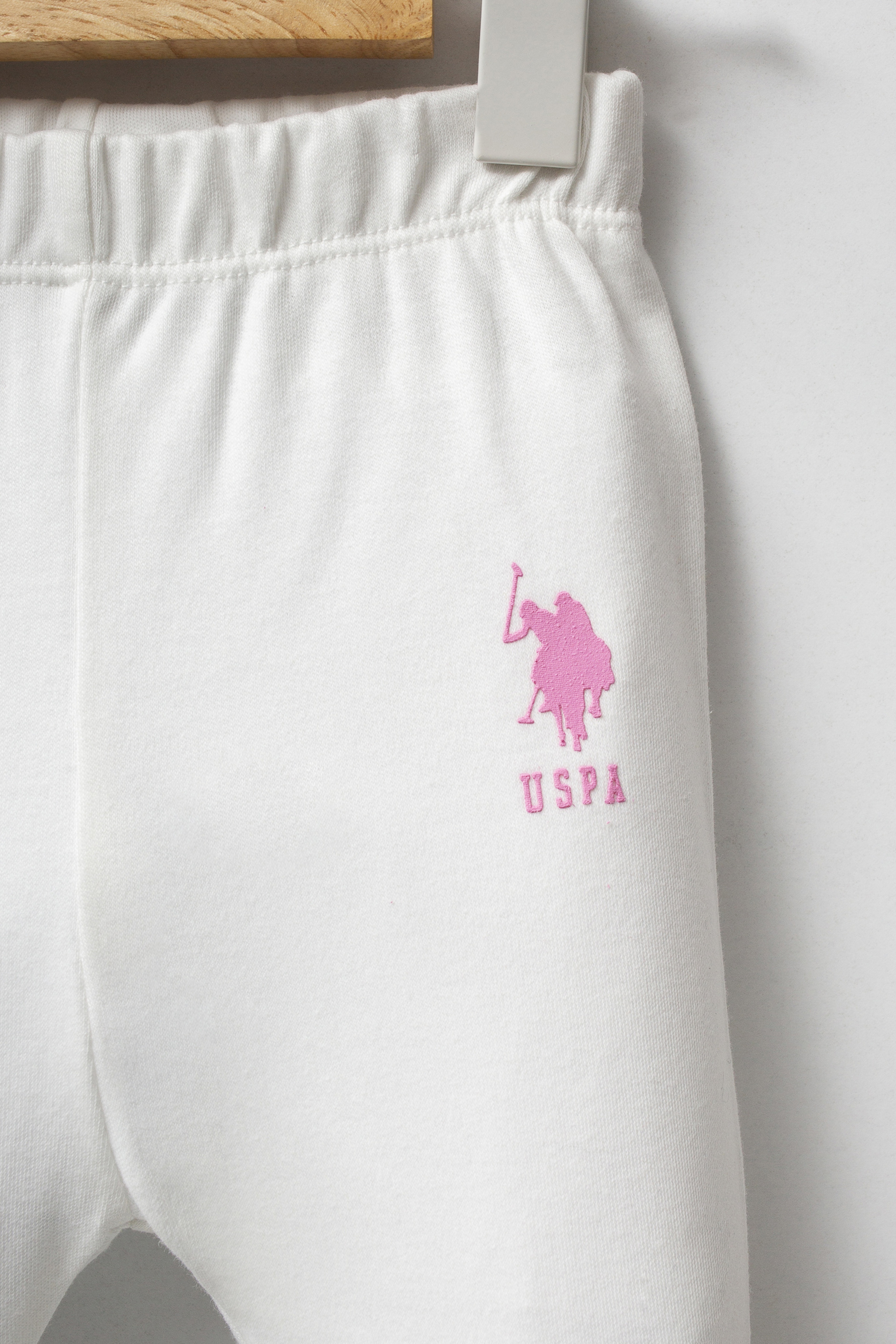 Kız Bebek Beyaz Pijama Takımı 3'lü Set - Image 3
