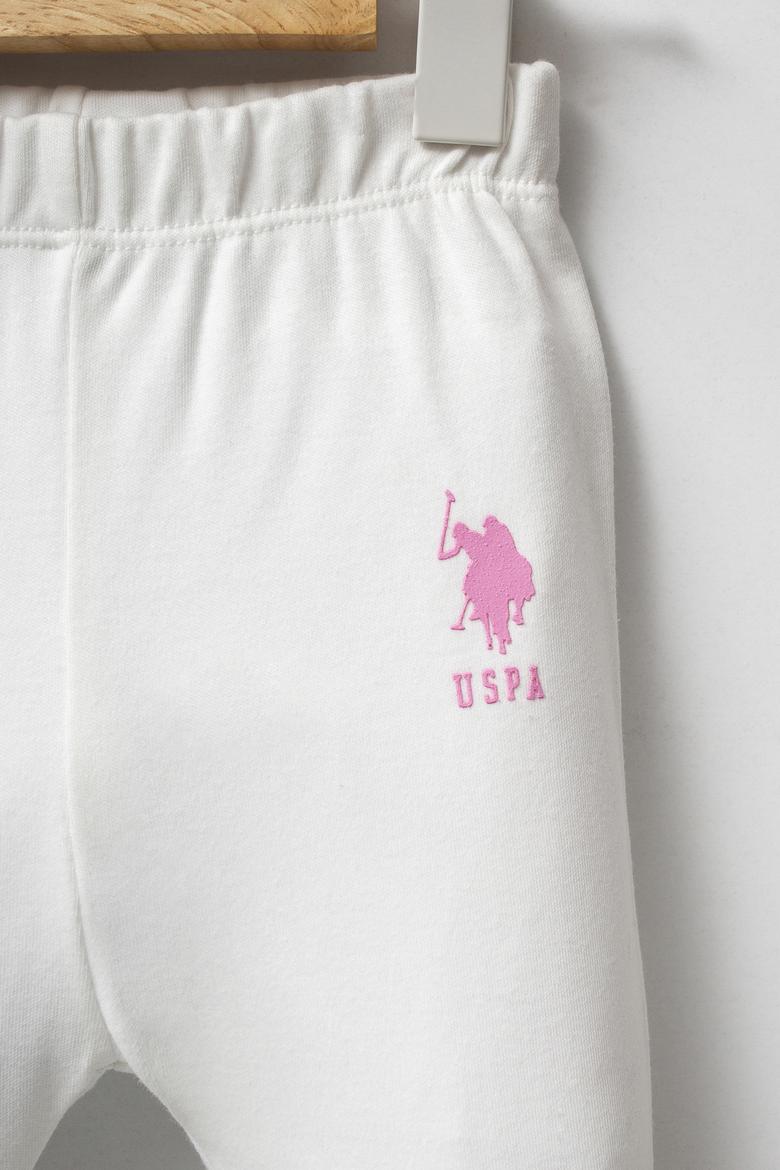 Kız Bebek Beyaz Pijama Takımı 3'lü Set - 50322842002