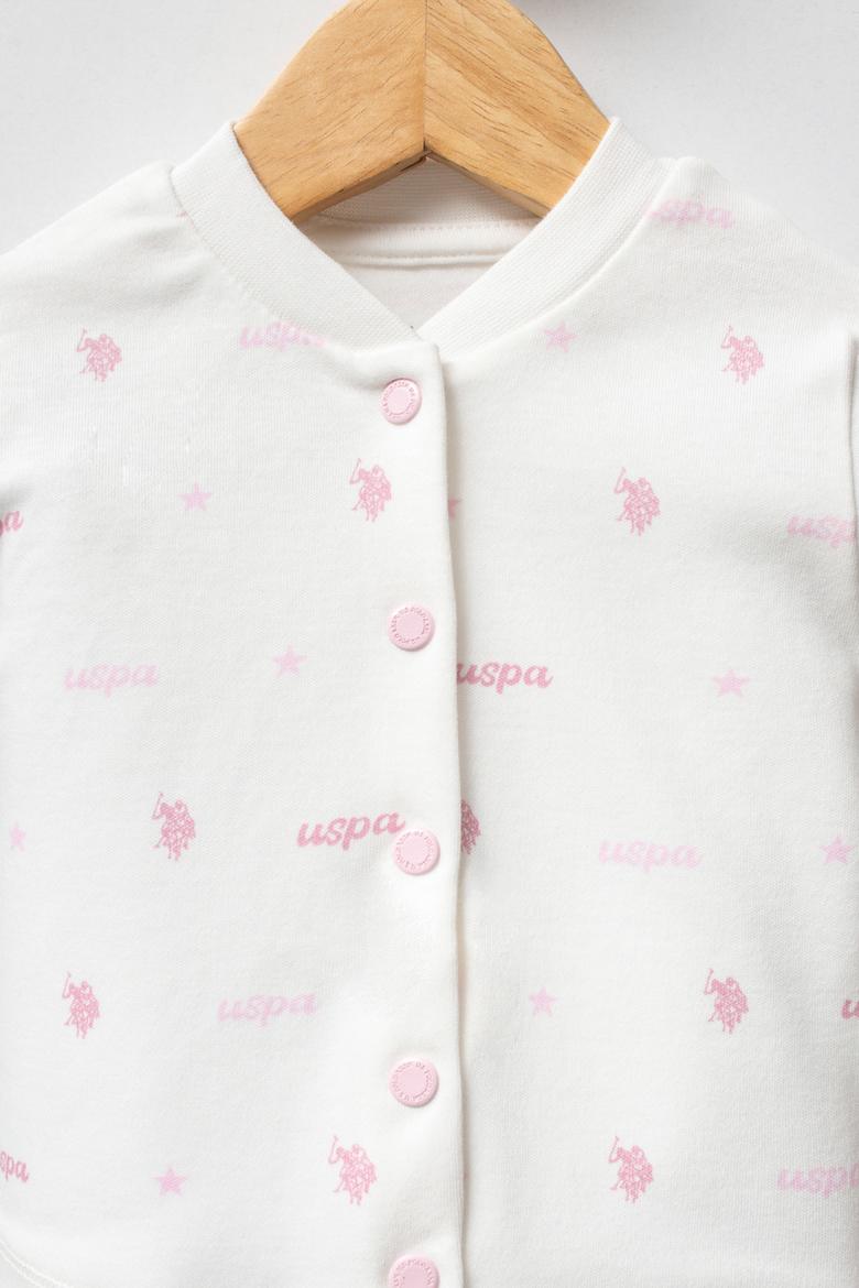 Kız Bebek Beyaz Pijama Takımı 3'lü Set - 50322842002