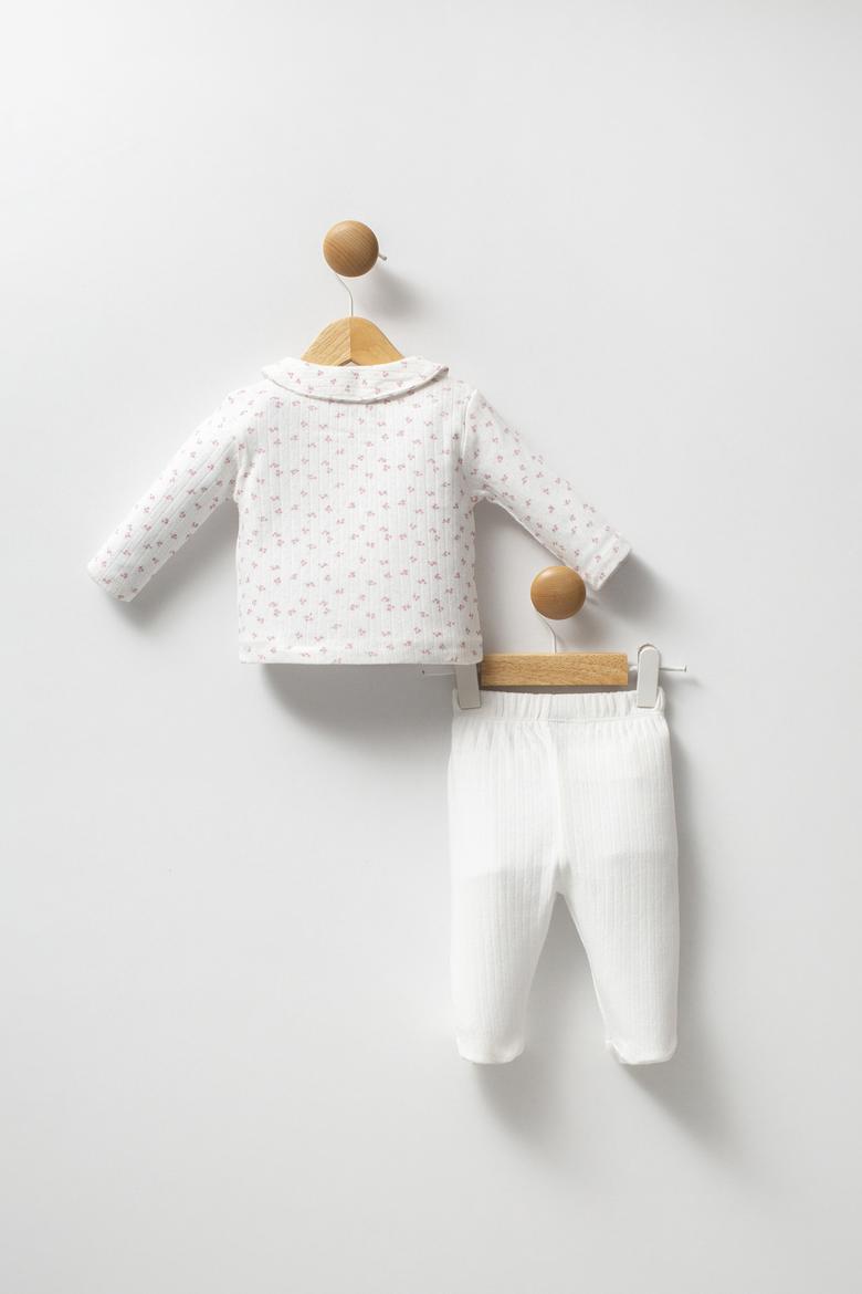 Kız Bebek Pembe Pijama Takımı - 50322896004