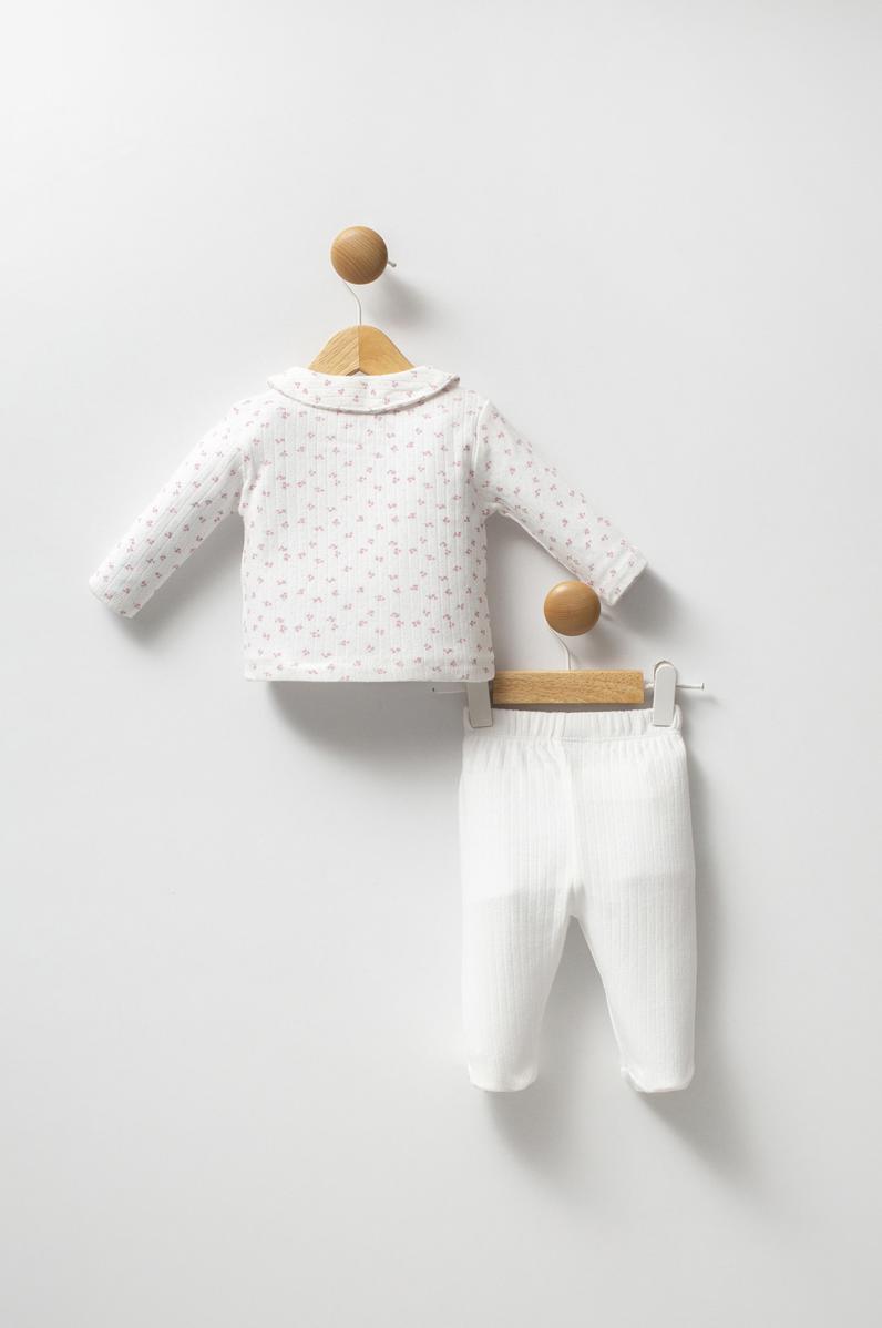 Kız Bebek Pembe Pijama Takımı