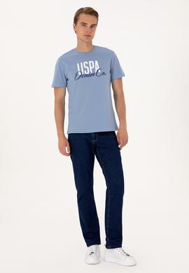 Erkek Mavi Tişört - 50306923030