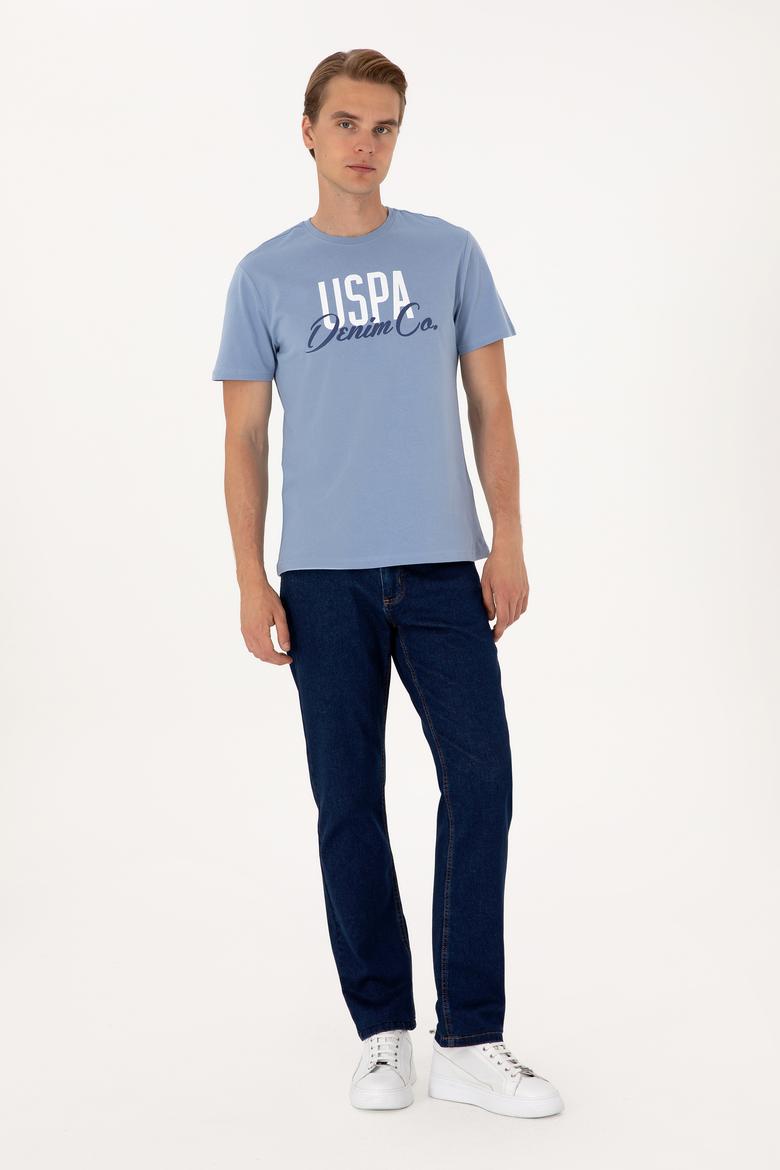 Erkek Mavi Tişört - 50306923030