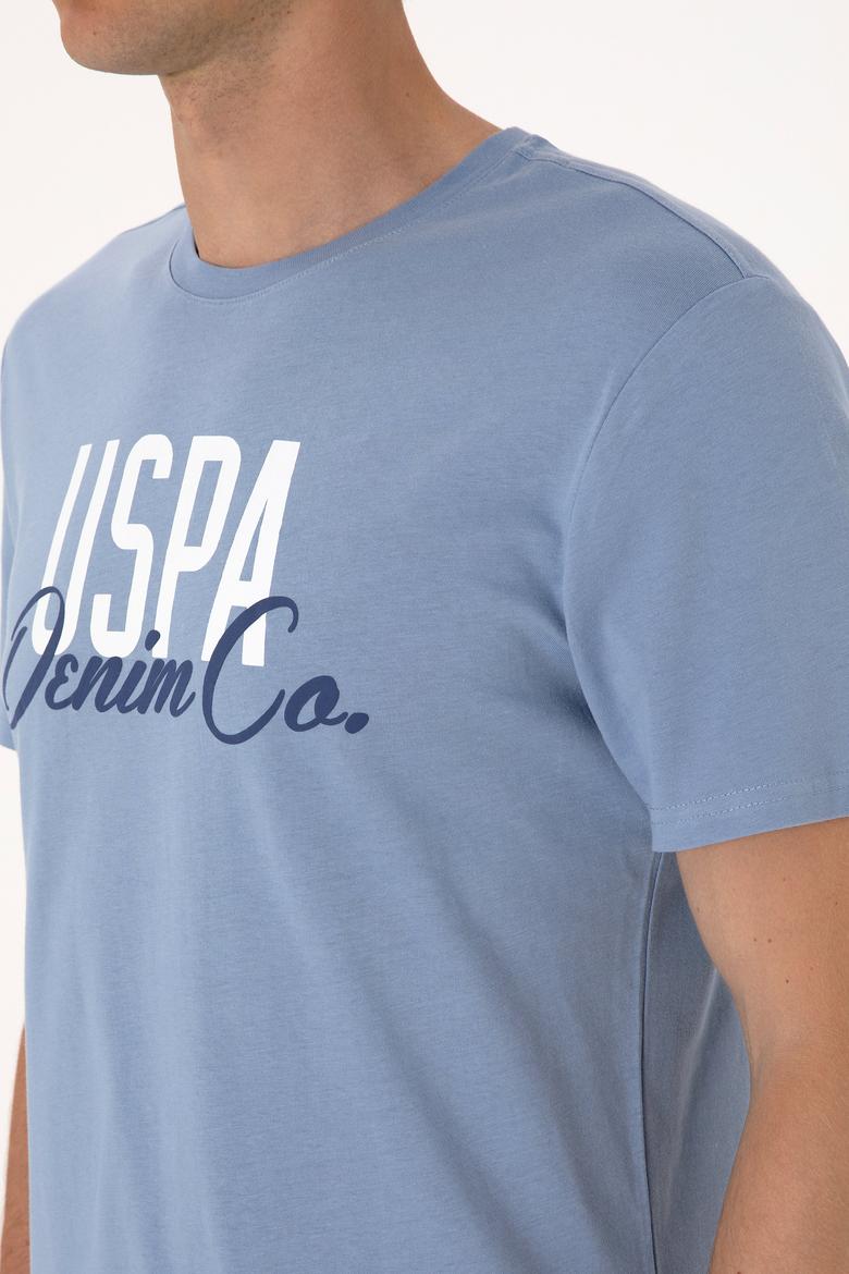 Erkek Mavi Tişört - 50306923030