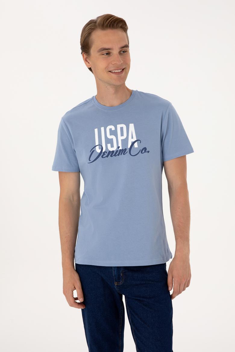 Erkek Mavi Tişört - 50306923030