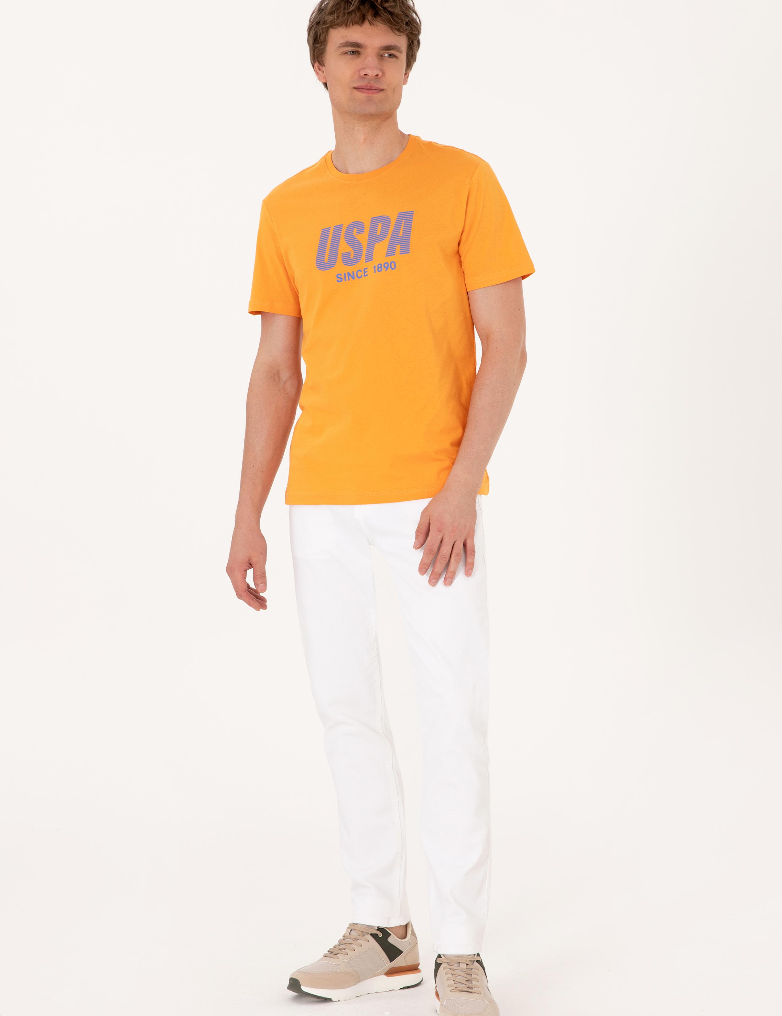 تی شرت یقه گرد رگولار یقه گرد مردانه یو اس پولو | U.S. Polo Assn. - تصویر 4