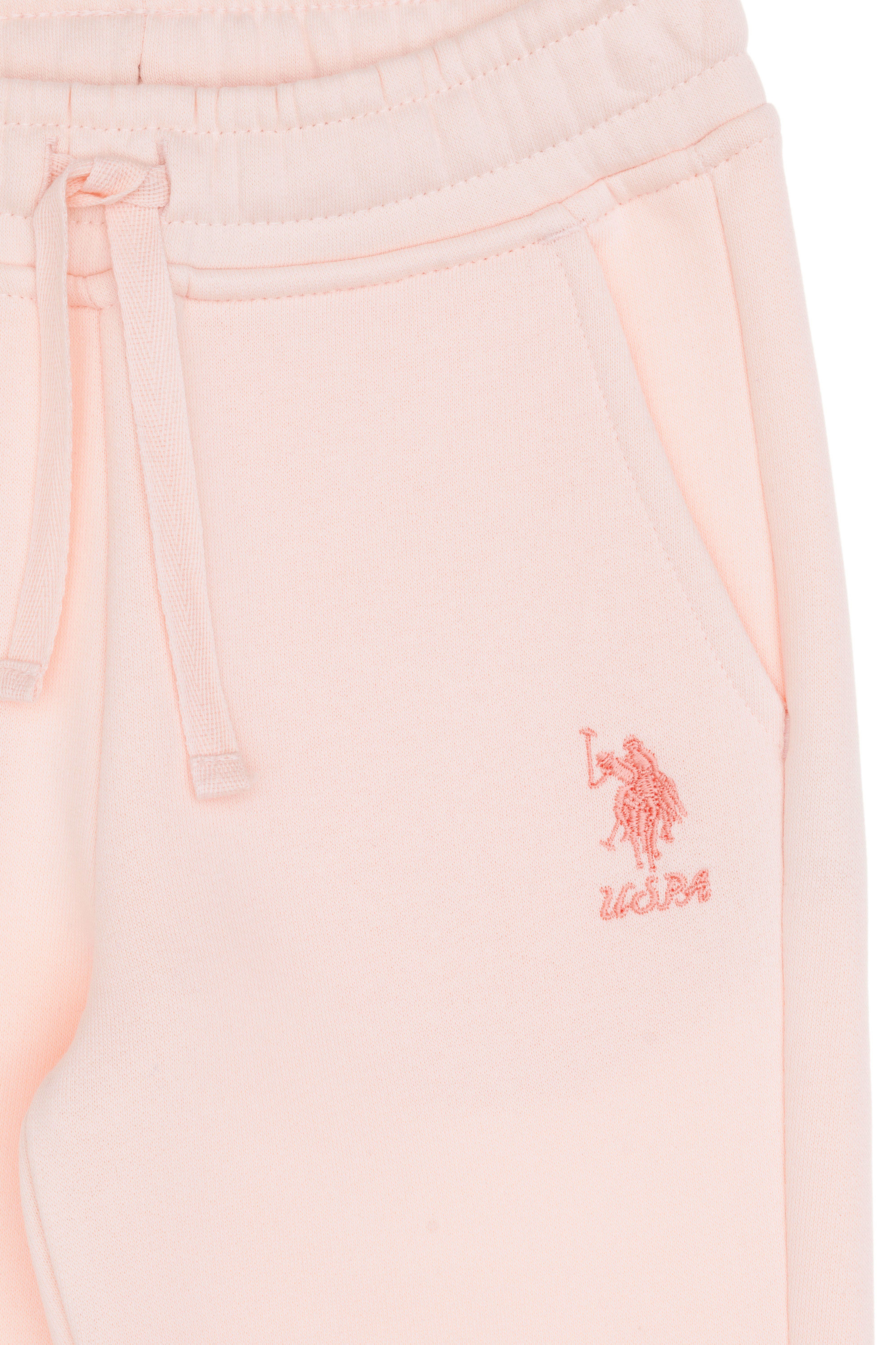 Kız Çocuk Açık Pembe Şardonlu Jogger Eşofman Altı - Image 7
