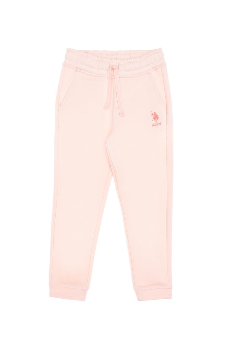 Kız Çocuk Açık Pembe Şardonlu Jogger Eşofman Altı - 50316914036