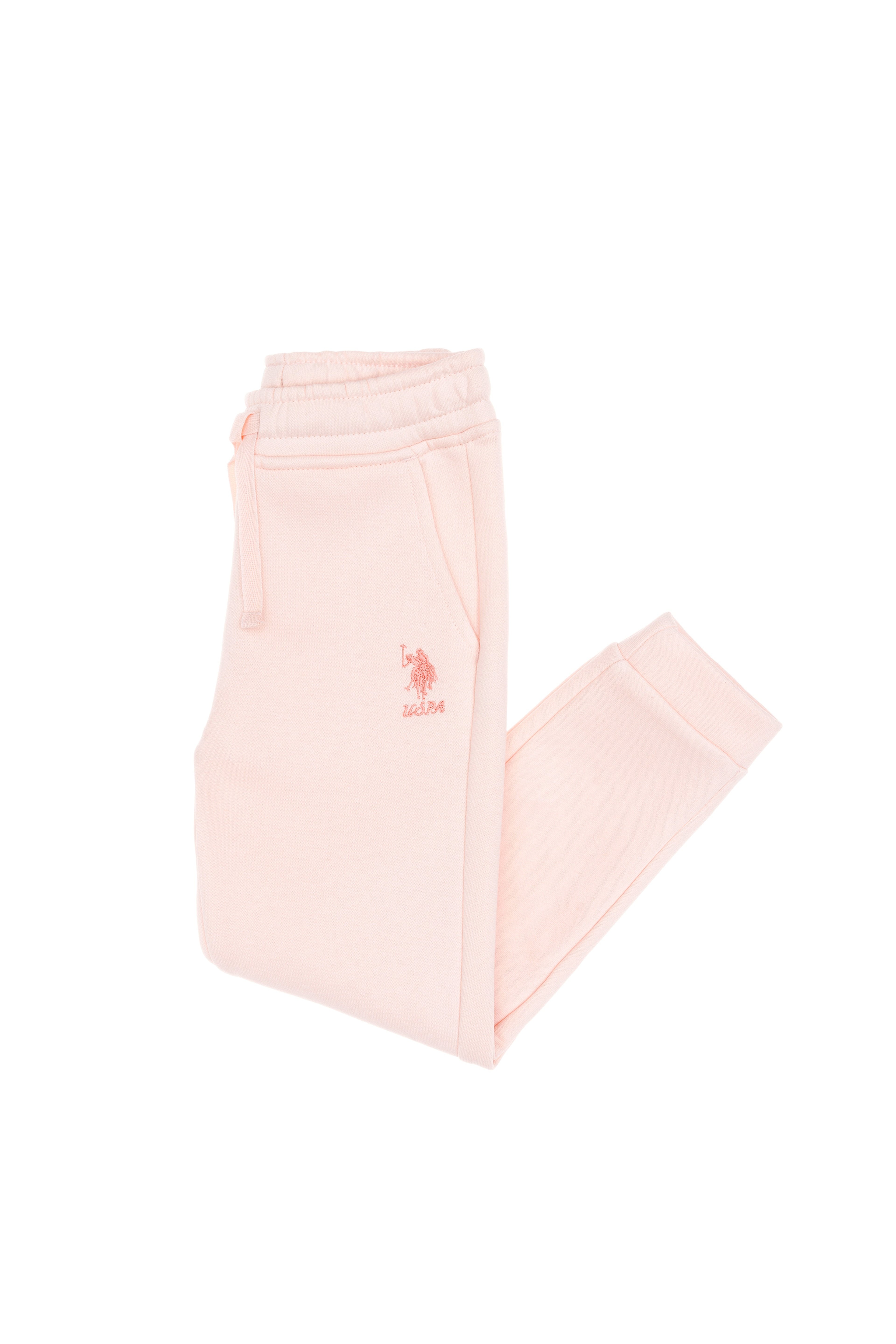 Kız Çocuk Açık Pembe Şardonlu Jogger Eşofman Altı - Image 4