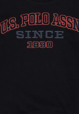 Erkek Çocuk Siyah Bisiklet Yaka Sweatshirt - 50313843036