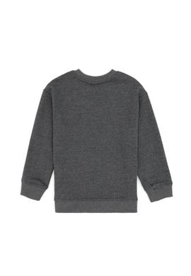 Erkek Çocuk Antrasit Bisiklet Yaka Sweatshirt - 50313843084