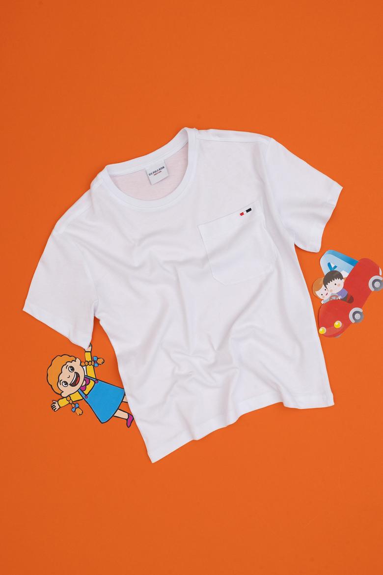 Erkek Çocuk Beyaz Tişört - 50314946002