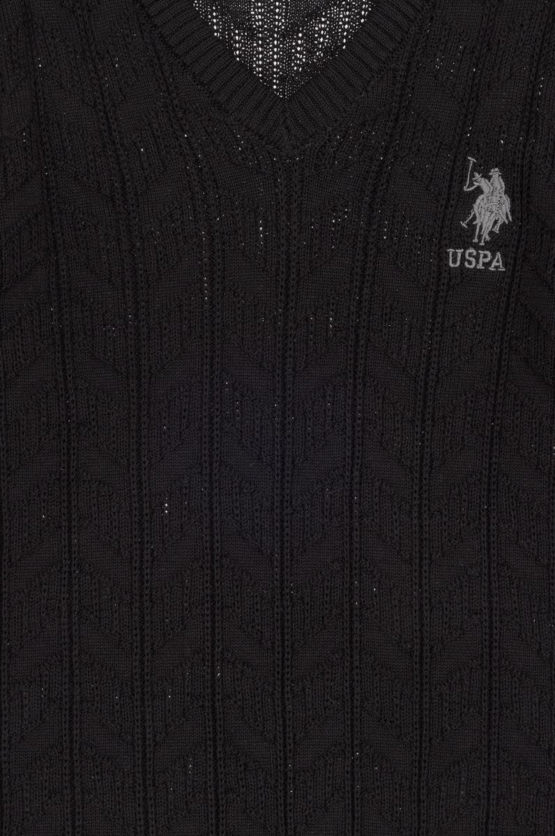 Erkek Çocuk Siyah Basic Kazak