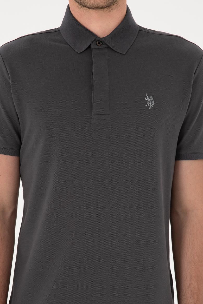 Erkek Antrasit Basic Tişört - 50306015008