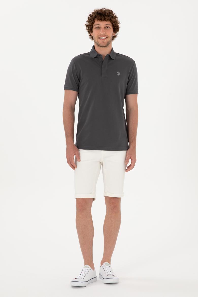 Erkek Antrasit Basic Tişört - 50306015008